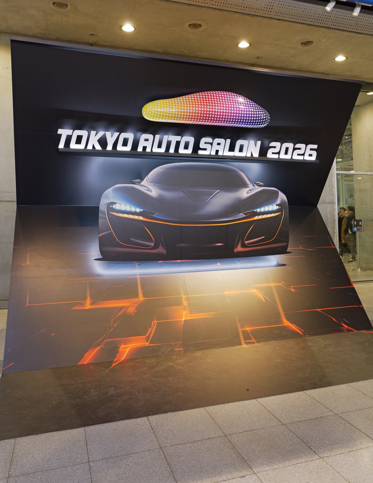 TOKYO AUTO SALON 2026 入口看板