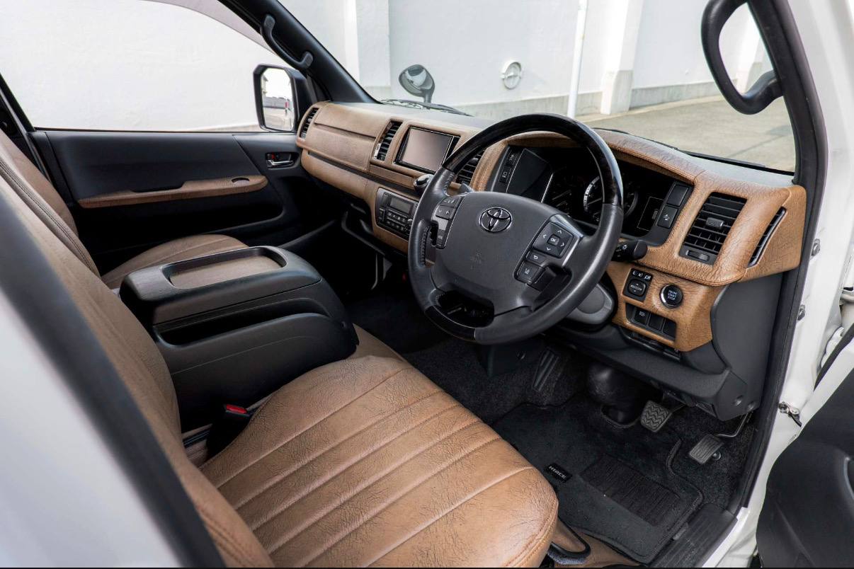 HiAce Interior Panel — driver side detail