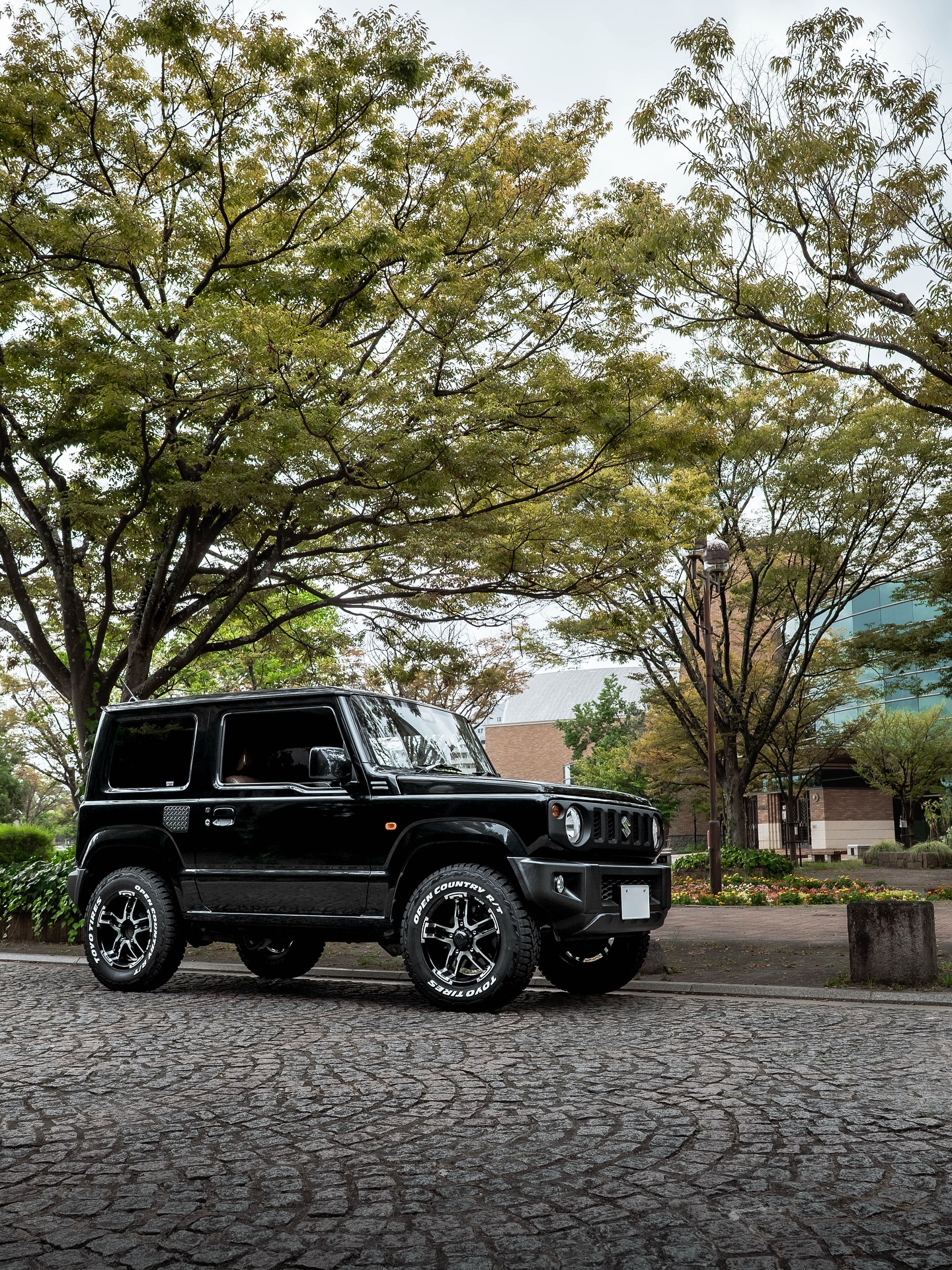 ジムニー Refinad Heritage Mesh シートカバー装着写真