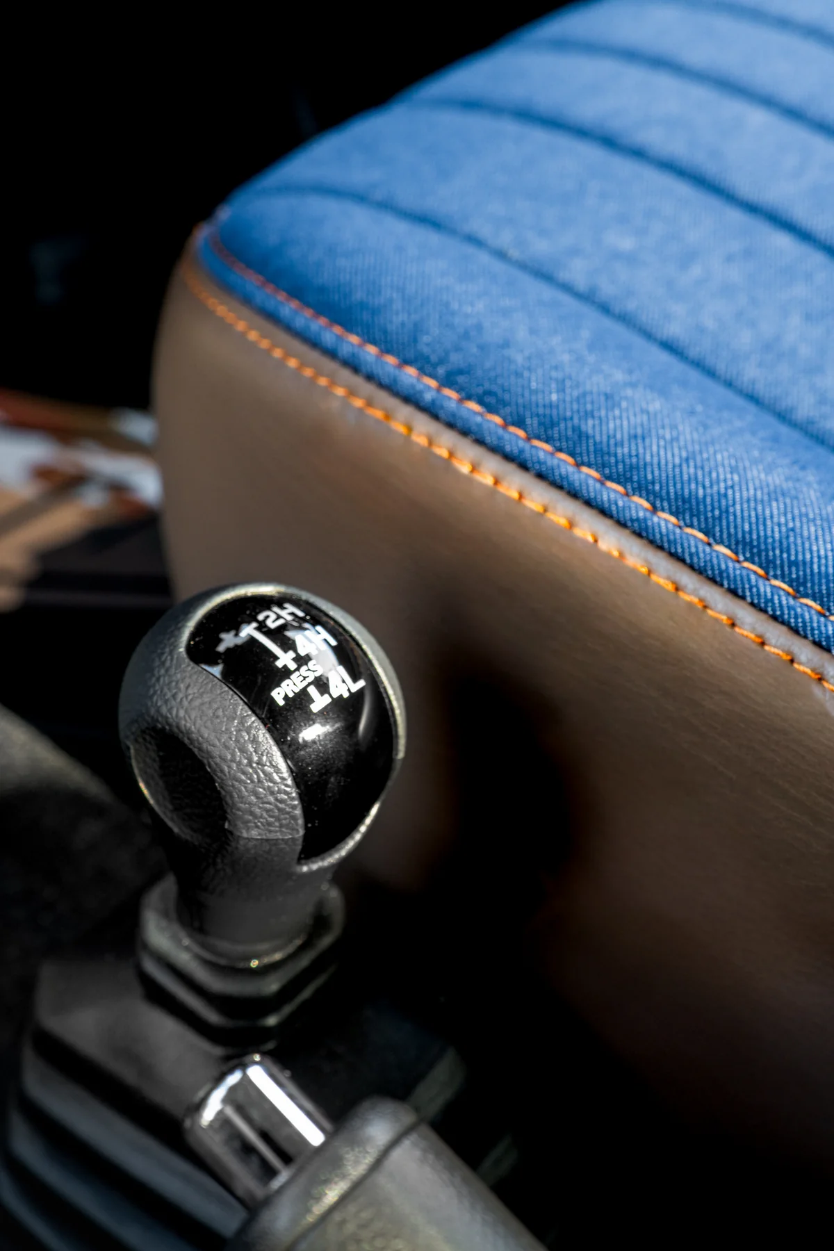 DENIM BLUE DETAILのジムニー実車写真